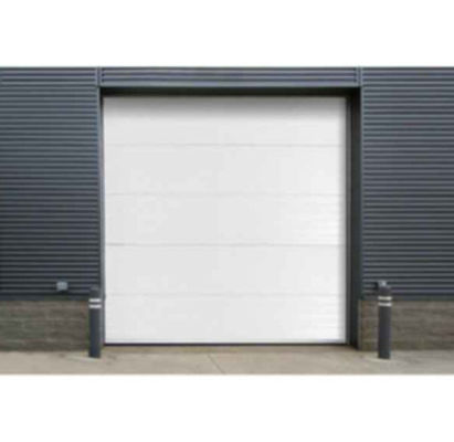 Design moderno seccional industrial 50mm~80mm espessura seccional isolado porta de garagem, portas seccionais comerciais