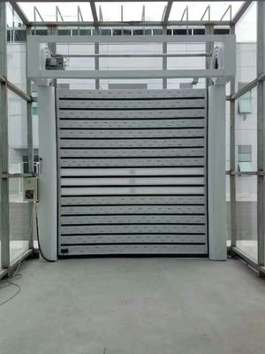 O alumínio de grande resistência rola acima portas espirais de alta velocidade do obturador do rolo de porta da porta
