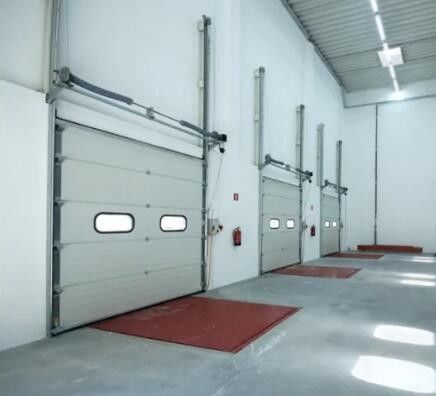 650N/M2 Pressão do vento Portas seccionais industriais Portas seccionais de garagem
