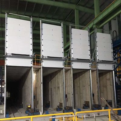 o elevador vertical SUS304 de 0.55mm isolou portas secionais