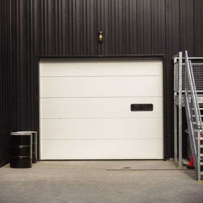 Elevador Portas seccionais isoladas deslizantes para armazéns seccionais de enrolar alumínio