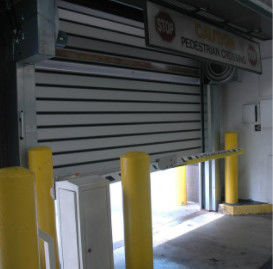 A velocidade variável industrial rola acima a porta, industrial rola acima portas da garagem