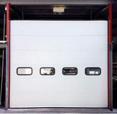 as portas 0.2m/S secionais aéreas comerciais isolaram o ISO secional do CE da porta da garagem