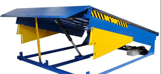 Automático de carga 8000KG estacionário hidráulico nivelador de doca de carga integrada