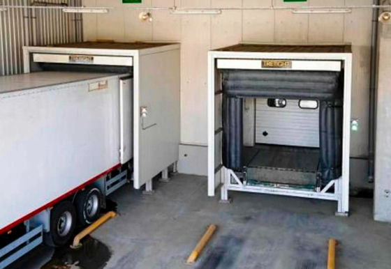 Almofada de ar Cordura 1000 Vedações infláveis ​​de abrigo de doca de armazenamento a frio Abrigos de porta de doca resistentes ao desgaste