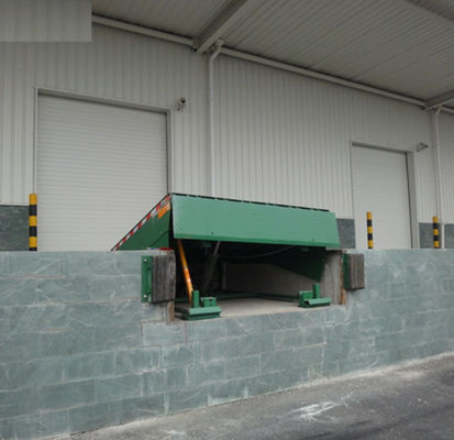 Recipiente hidráulico de transferência da carga do caminhão do Leveler de doca do carregamento do dever alto para a construção