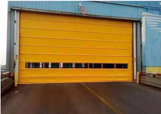Porta de rolamento de PVC de alta velocidade 3Fase 380V