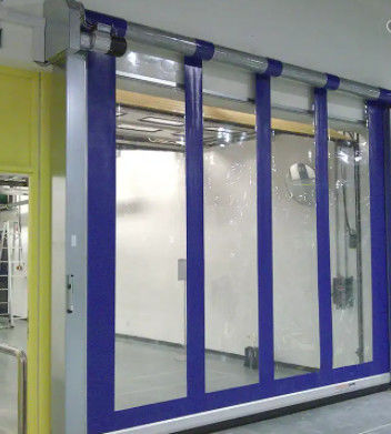 Porta seccional de alumínio de vidro duplo para vidro comercial 9x8 9x7 16x7