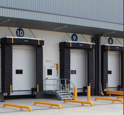 Aço galvanizado Liner Loading Dock Shelters Indústria de Armazéns Durável Selo térmico