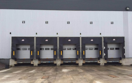 Galvanizado Liner de aço Loading Dock Shelters esponja para o melhor desempenho