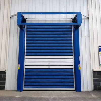 Redução de ruído Porta seccional de cabeçalho painel de pele dupla anti ruído elétrico