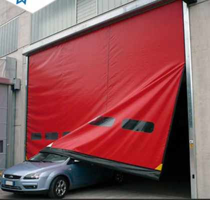 Portas de rolos rápidos de 380 V isoladas modernas Operação manual / automática
