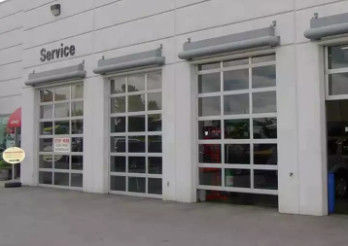 Isolamento acústico Portas de garagem transparentes