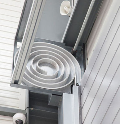 0.75KW Rapid Roll Door Alumínio Transparente Eficiência de segurança