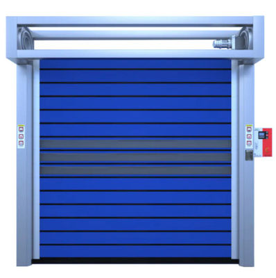 Exterior de alumínio de rolagem rápida Porta espiral de alta velocidade Fornecimento de energia 220V / 50HZ Durável