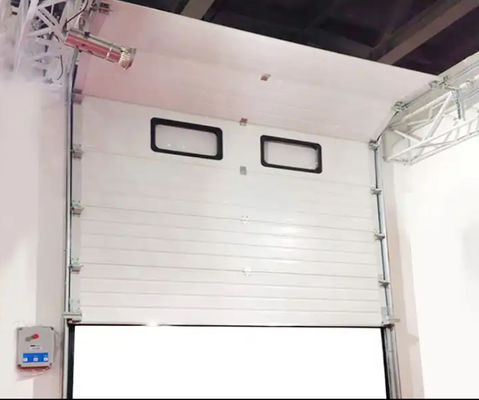 50mm-80mm espessura seccional isolado porta para armazém e comercial por atacado preços baratos porta de garagem