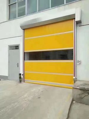 Segurança Design moderno porta de rolos rápida com isolamento e baixa manutenção anti-corrosivo e resistente ao desgaste