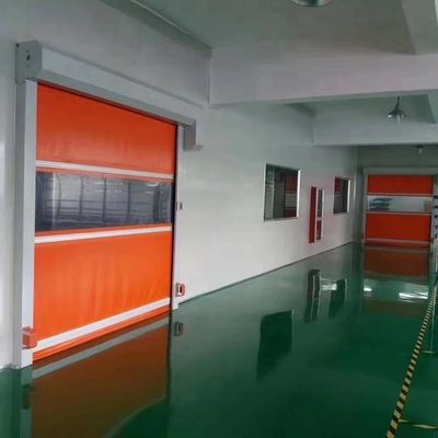 Segurança Design moderno porta de rolos rápida com isolamento e baixa manutenção anti-corrosivo e resistente ao desgaste