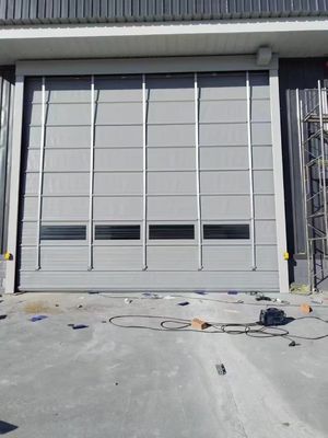Segurança Design moderno porta de rolos rápida com isolamento e baixa manutenção anti-corrosivo e resistente ao desgaste