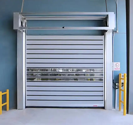 Velocidade controlada por PLC 220V Fornecimento de energia Porta espiral com 0,8m/s fechamento