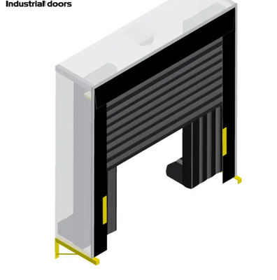 Durabilidade Loading Dock Shelters com tecido resistente ao desgaste Instalação fácil e baixa manutenção
