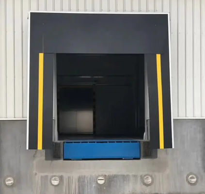 Moderno acelerador de aço galvanizado de carregamento abrigos de doca fácil instalação para proteção contra os elementos