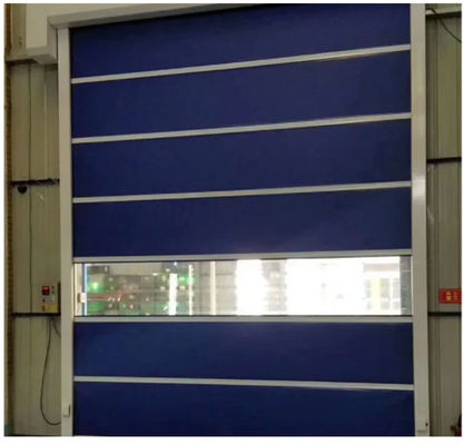 Modern Security Rapid Roller Doors com isolamento térmico para maior segurança Fábrica de alimentos automática