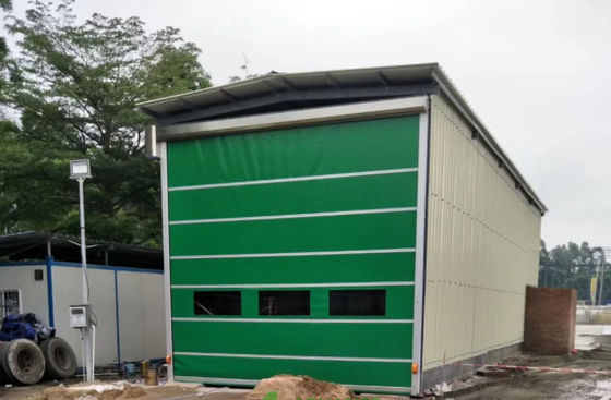 Modern Security Rapid Roller Doors com isolamento térmico para maior segurança Fábrica de alimentos automática