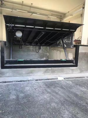 Carregamento elétrico hidráulico personalizável Dock nivelador de cadeia de segurança acabamento revestido de pó