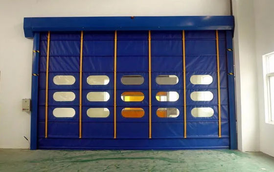 Portas de rolos rápidos de aço pesado com fácil instalação e segurança reforçada