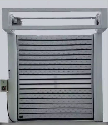 Porta em espiral de sensor fotoelétrico de velocidade -20\u2103~ 50\u2103 Intervalo de temperatura Controle PLC Porta automática de alta velocidade