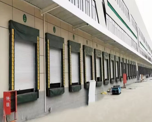 Loading de cores personalizadas abrigos de doca com fácil instalação abrigos de doca esponja de porta industrial abrigos de doca