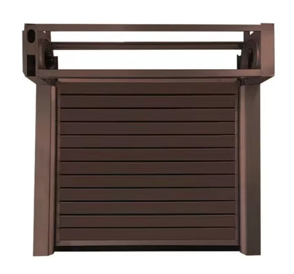 Liga de alumínio 0,75KW Motor PLC controlada velocidade espiral Porta abrador com 220V Fornecimento de energia industrial porta de alta qualidade