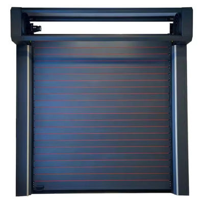 Liga de alumínio 0,75KW Motor PLC controlada velocidade espiral Porta abrador com 220V Fornecimento de energia industrial porta de alta qualidade