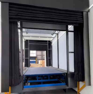 Abrigo flexível inflável com pressão e excelente resistência climática Porta de isolamento à prova de frio