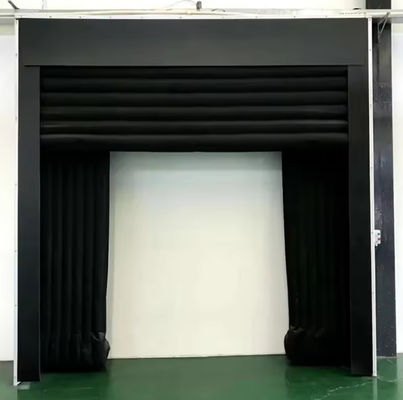 Todos os climas abrigos duráveis de portas de docas com tecido resistente ao desgaste armazém logística vedação doca anti-colisão preenchimento