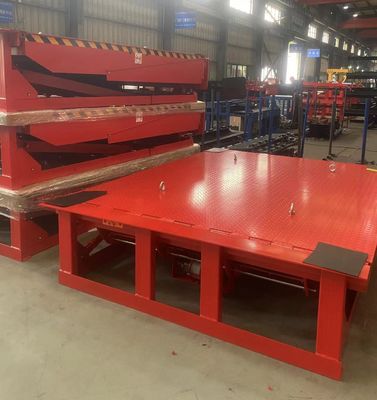 25000-40000LBS Capacidade Oficina de Design Seguro Automática Dock Plate Dock Door Levelers Heavy Duty Hidráulico