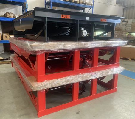 25000-40000LBS Capacidade Oficina de Design Seguro Automática Dock Plate Dock Door Levelers Heavy Duty Hidráulico