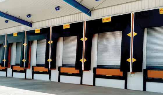 Fácil de Instalação PVC Dock Portão Shelter Fornecer Proteção Contra Os Elementos Personalizado Industrial
