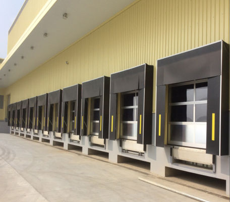 Abrigos infláveis de docas com resistência à pressão superior Equipamento de logística de alta qualidade Automático