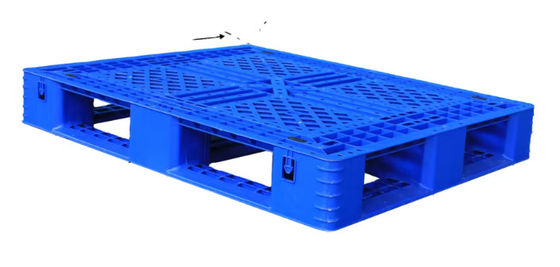 Reutilizavel 4T estático 1T rack Carregável de 2 vias entrada empilhável higiênico superfície lisa palete de plástico