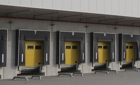 Moderno Industrial Loading Dock Shelters Instalação fácil Durabilidade Para Caminhão Porta de Sala de Frio