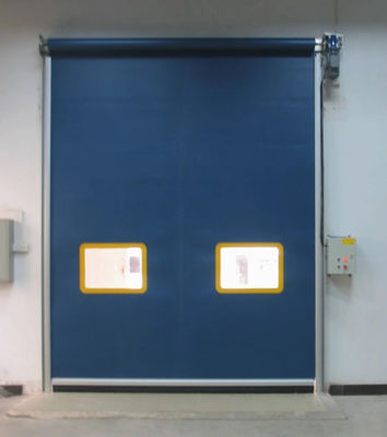 Porta de fechadura de PVC personalizada de alta velocidade com fecho rápido com aço inoxidável e porta de fecho de controle inteligente