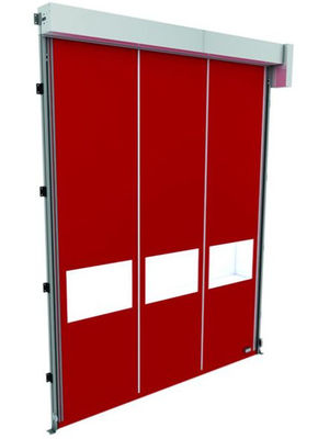 Segurança Alta Personalização Alta Velocidade PVC Roll Up Rapid Shutter Door 304 aço inoxidável