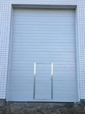 Porta de alojamento de limiar de alumínio seccional 50 mm-80 mm espessura isolada Flap isolado personalizado painel de elevação vertical usado
