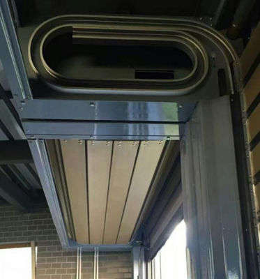 Resistência ao vento Alumínio rígido Operações suaves com porta espiral de alta velocidade - 220V / 50HZ fonte de alimentação