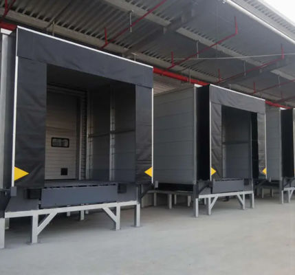 Prevenção de resíduos externos almofada Alta portabilidade industrial ajustável insuflável isolado hermético doca selada abrigo para operações de carga