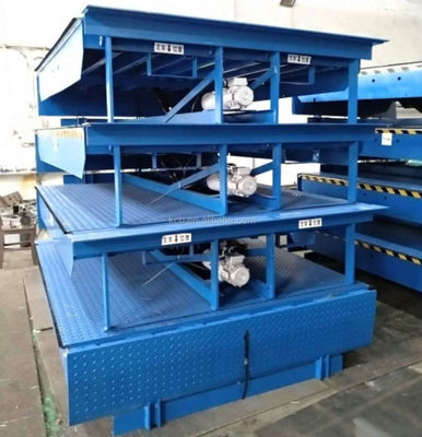Equalizadores mecânicos de portas de doca Oficina Placa automática de doca 25000-40000LBS Capacidade de projeto segura