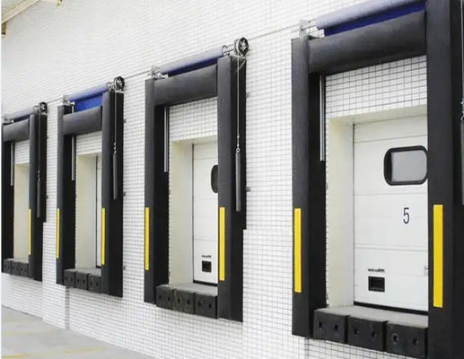 Sistema de carga ajustável de alta durabilidade Abrigo de porta de doca para logística e desempenho óptimo do armazém
