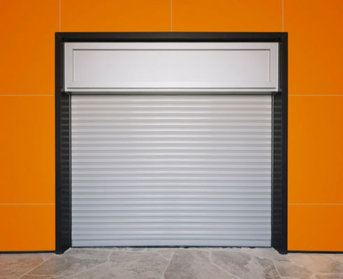 Fácil Instalação Alta Velocidade PVC Roll Up Rapid Shutter Door 304 aço inoxidável Modern Design Zipper